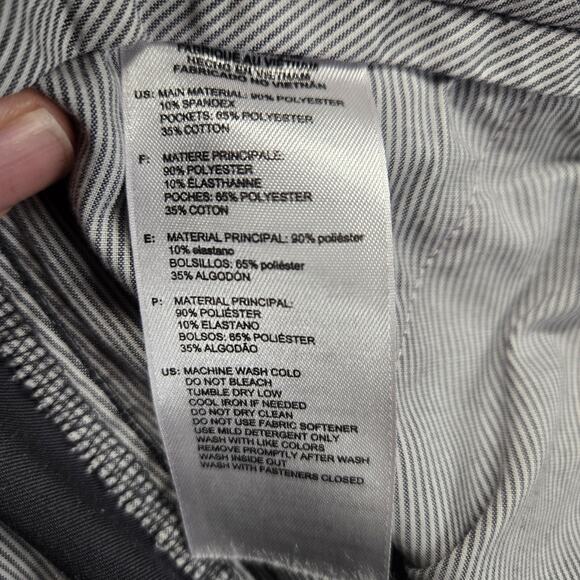 Adidas Adi Pure Golf Pants Mens Size 34 x 32 Charcoal Gray - Picture 4 of 10